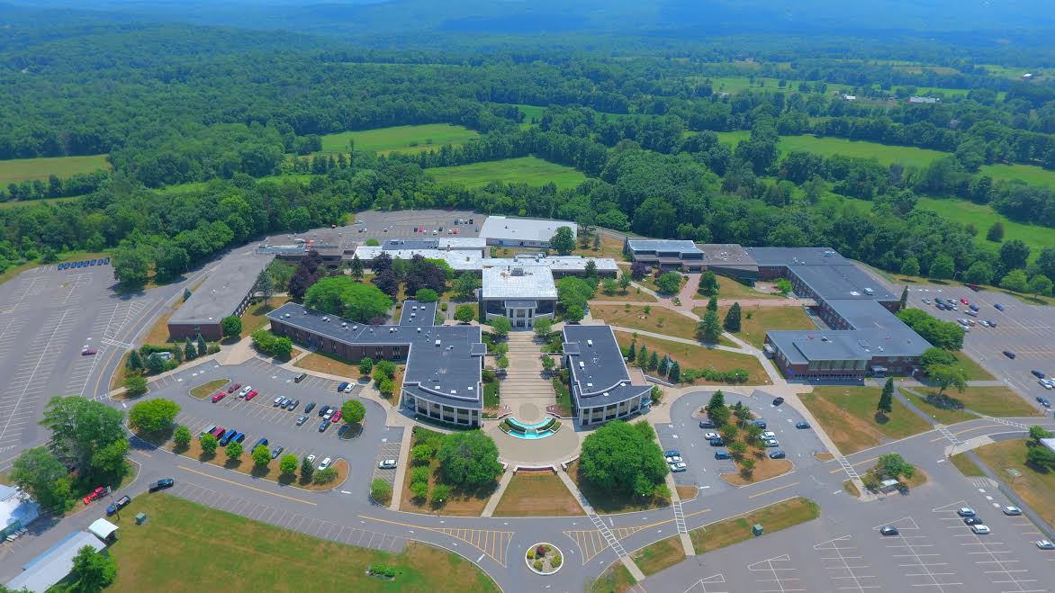 SUNY Ulster campus from drone