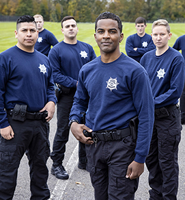 police academy students