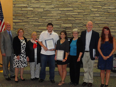 2012 Anita Peck Public Speaking contest winners