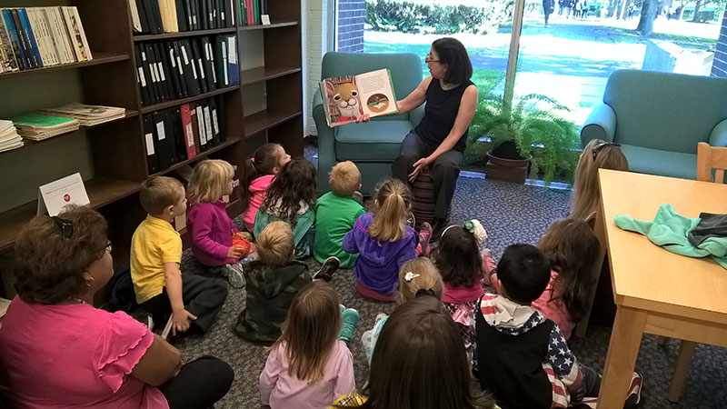 The Children's Center Library Reading Hour